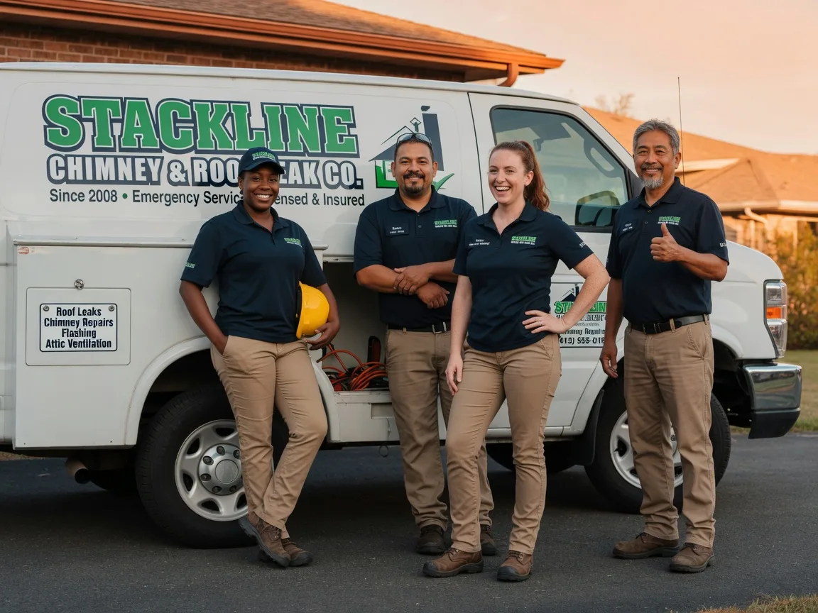 Chimney flashing repair company in Albert, KS